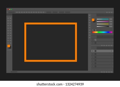 mockup software Vector graphics and illustration