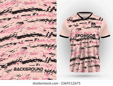 mockup for sports jerseys, racing car shirts, cycling shirts, running shirts, wallpaper, background, pattern side stripes brush mint pink, pink with black.