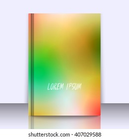 Mockup with stylish background with soft gradients, and space for text. Abstract background texture with blurred abstract gradients. Abstract background for apps, presentations or corporate use.