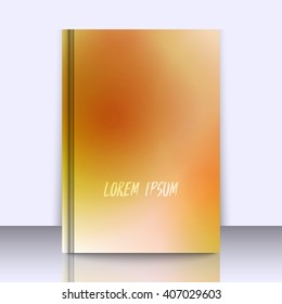 Mockup with stylish background with soft gradients, and space for text. Abstract background texture with blurred abstract gradients. Abstract background for apps, presentations or corporate use.