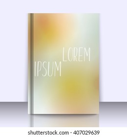 Mockup with stylish background with soft gradients, and space for text. Abstract background texture with blurred abstract gradients. Abstract background for apps, presentations or corporate use.
