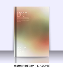 Mockup with stylish background with soft gradients, and space for text. Abstract background texture with blurred abstract gradients. Abstract background for apps, presentations or corporate use.