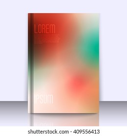 Mockup with stylish background with soft gradients, and space for text. Abstract background texture with blurred abstract gradients. Abstract background for apps, presentations or corporate use.