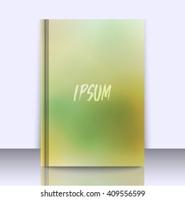 Mockup with stylish background with soft gradients, and space for text. Abstract background texture with blurred abstract gradients. Abstract background for apps, presentations or corporate use.