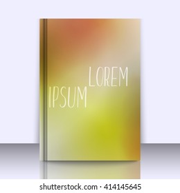 Mockup with stylish background with soft gradients, and space for text. Abstract background texture with blurred abstract gradients. Abstract background for apps, presentations or corporate use.
