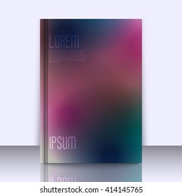 Mockup with stylish background with soft gradients, and space for text. Abstract background texture with blurred abstract gradients. Abstract background for apps, presentations or corporate use.