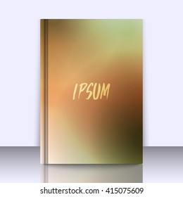 Mockup with stylish background with soft gradients, and space for text. Abstract background texture with blurred abstract gradients. Abstract background for apps, presentations or corporate use.