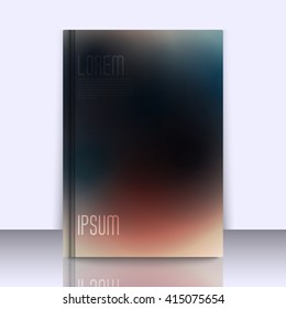 Mockup with stylish background with soft gradients, and space for text. Abstract background texture with blurred abstract gradients. Abstract background for apps, presentations or corporate use.