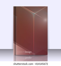 Mockup with stylish colorful background with soft gradients and lines. Background texture with blurred and geometrical shapes. Abstract background for apps, presentations or corporate use.