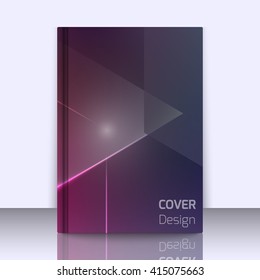 Mockup with stylish colorful background with soft gradients and lines. Background texture with blurred and geometrical shapes. Abstract background for apps, presentations or corporate use.