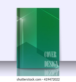 Mockup with stylish colorful background with soft gradients and lines. Background texture with blurred and geometrical shapes. Abstract background for apps, presentations or corporate use.
