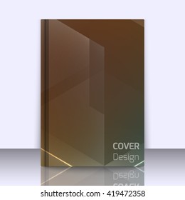 Mockup with stylish colorful background with soft gradients and lines. Background texture with blurred and geometrical shapes. Abstract background for apps, presentations or corporate use.
