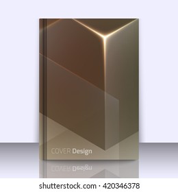 Mockup with stylish colorful background with soft gradients and lines. Background texture with blurred and geometrical shapes. Abstract background for apps, presentations or corporate use.