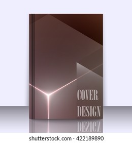 Mockup with stylish colorful background with soft gradients and lines. Background texture with blurred and geometrical shapes. Abstract background for apps, presentations or corporate use.
