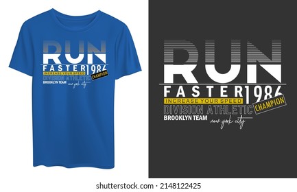mockup t shirt vector with text lettering images stylish typography illustration design 