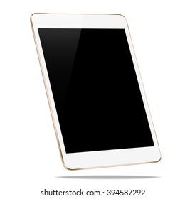 Mockup Tablet Like In Ipades Style Isolated On White Vector Design