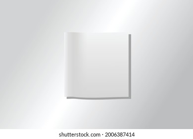 Mockup template for social media post. 