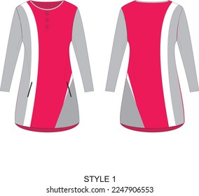 Mockup Women Clothing Front Back Style 1