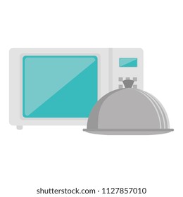 mocrowave oven with tray