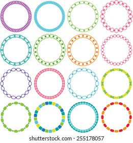 mod circle frames