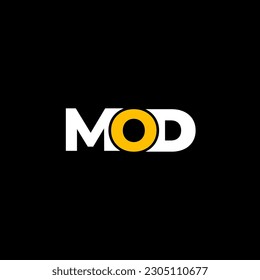 MOD-Logo für Anfangsbuchstaben