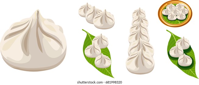 modak images stock photos vectors shutterstock https www shutterstock com image vector modak food vector variations 681998320