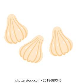 Modak Indian Sweet dish illustration