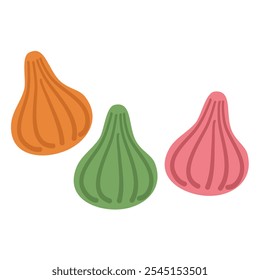 Un modak es un dumpling dulce indio popular en la India