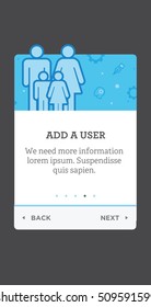 Modal Windows for Mobile UI and UX interface and experience design