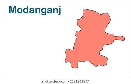 Mapa da subdivisão de Modanganj, Distrito de Jehanabad, Estado de Bihar, República da Índia, Governo de Bihar, território indiano, Índia Oriental, política, aldeia, turismo