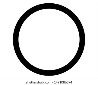 mode record line icon - vector