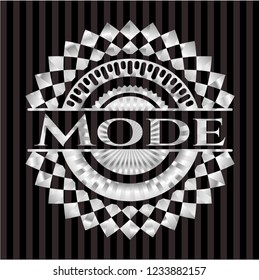 Mode silvery shiny emblem