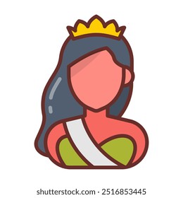 Ícones preenchidos com modelo , ilustração de vetor