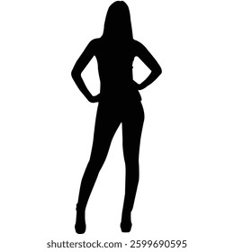 model forward stock image photo vector art silhouette template background