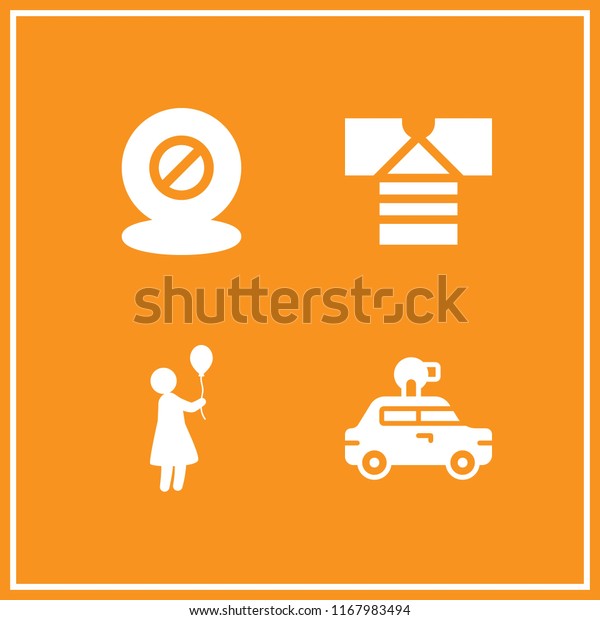 model icon. 4\
model vector set. shirt, car, woman with balloon and makeup icons\
for web and design about model\
theme