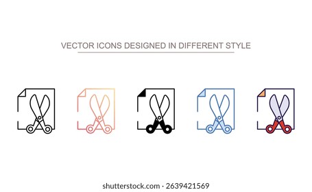 Model icon design with white background stock illustration