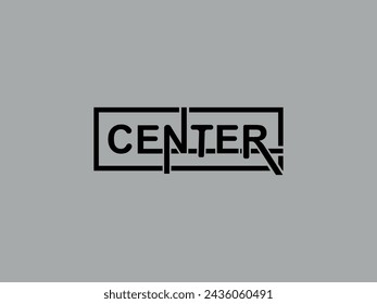 Modell Letter Art Vektor-Logo