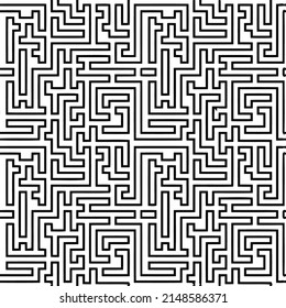 Model Maze Seen Above Stock Vector (Royalty Free) 2148586371 | Shutterstock