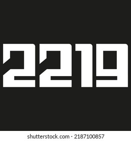 model number 2219 modern simple geometric