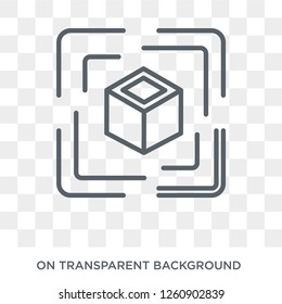 model preparation icon. Trendy flat vector model preparation icon on transparent background from General collection. High quality filled model preparation symbol use for web and mobile