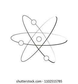 model of the structure of the atom vector
