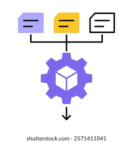 Model Training – Gear and Dataset Representing Machine Learning Model Development