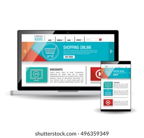 model website at device electronic