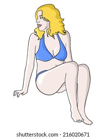 Model woman