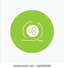 Modeling, Api, Modeling, Science. Vector Icon Template background