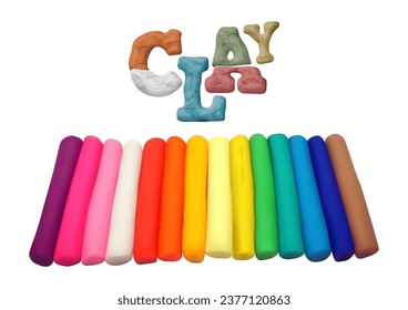 Modeling clay.Colorful clay.Kids modeling clay.Colorful plasticine 