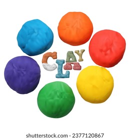 Modeling clay.Colorful clay.Kids modeling clay.Colorful plasticine 