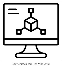Modeling Icon Element For Design