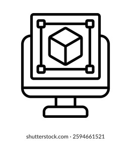 Modeling Icon Element For Design