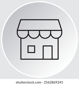 Modeling outline icon. Planning, scheme, dimension, project, measurement, floor plan and more.